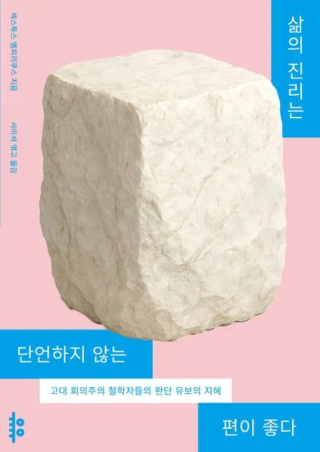 삶의 진리는 단언하지 않는 편이 좋다 표지