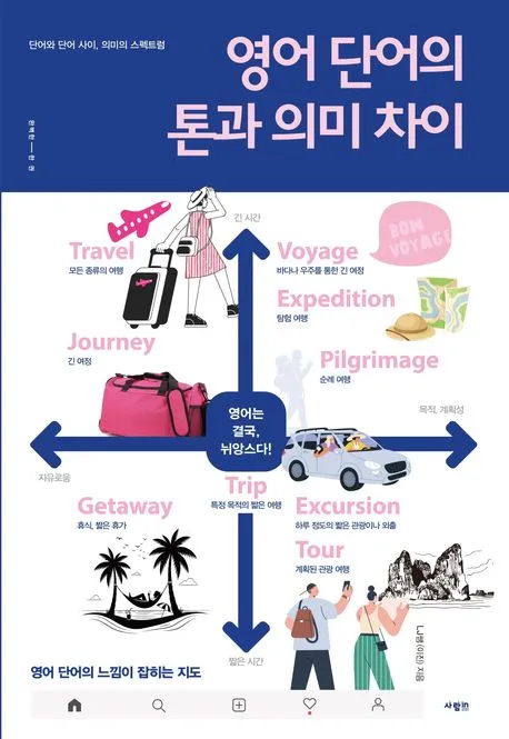 영어 단어의 톤과 의미 차이 표지